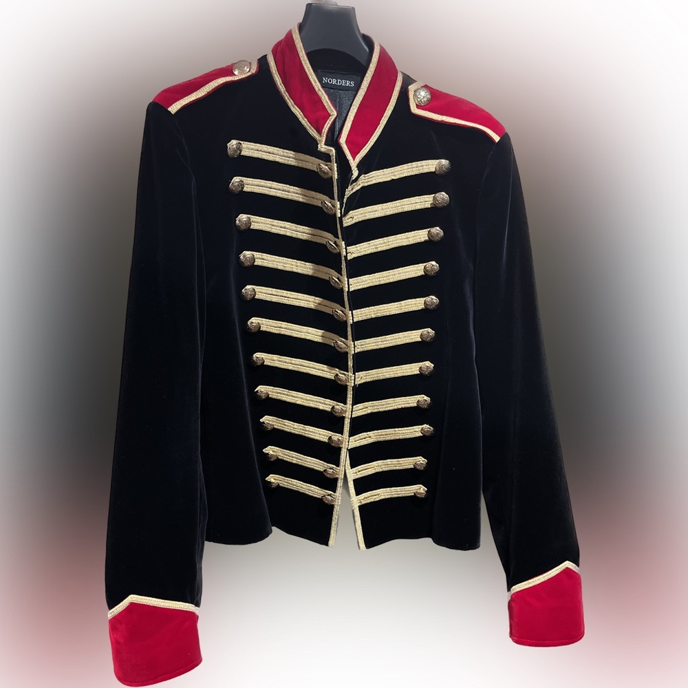 Gotchic Military Velvet Jacket